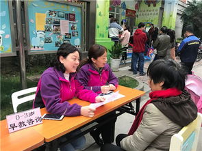 通江實(shí)驗(yàn)幼兒園 早教咨詢暖人心，黨員志愿者在行動